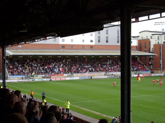 The South Stand During the Match